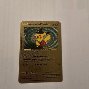 Special Delivery Pikachu Pokémon Card
